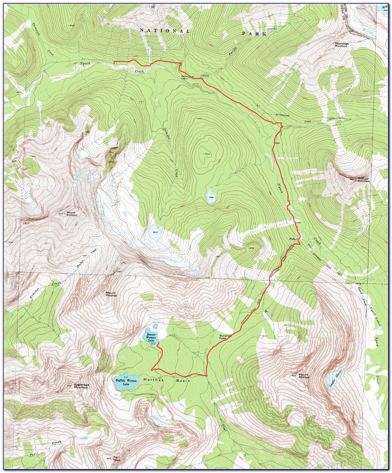 Glacier National Park Hiking Trail Status