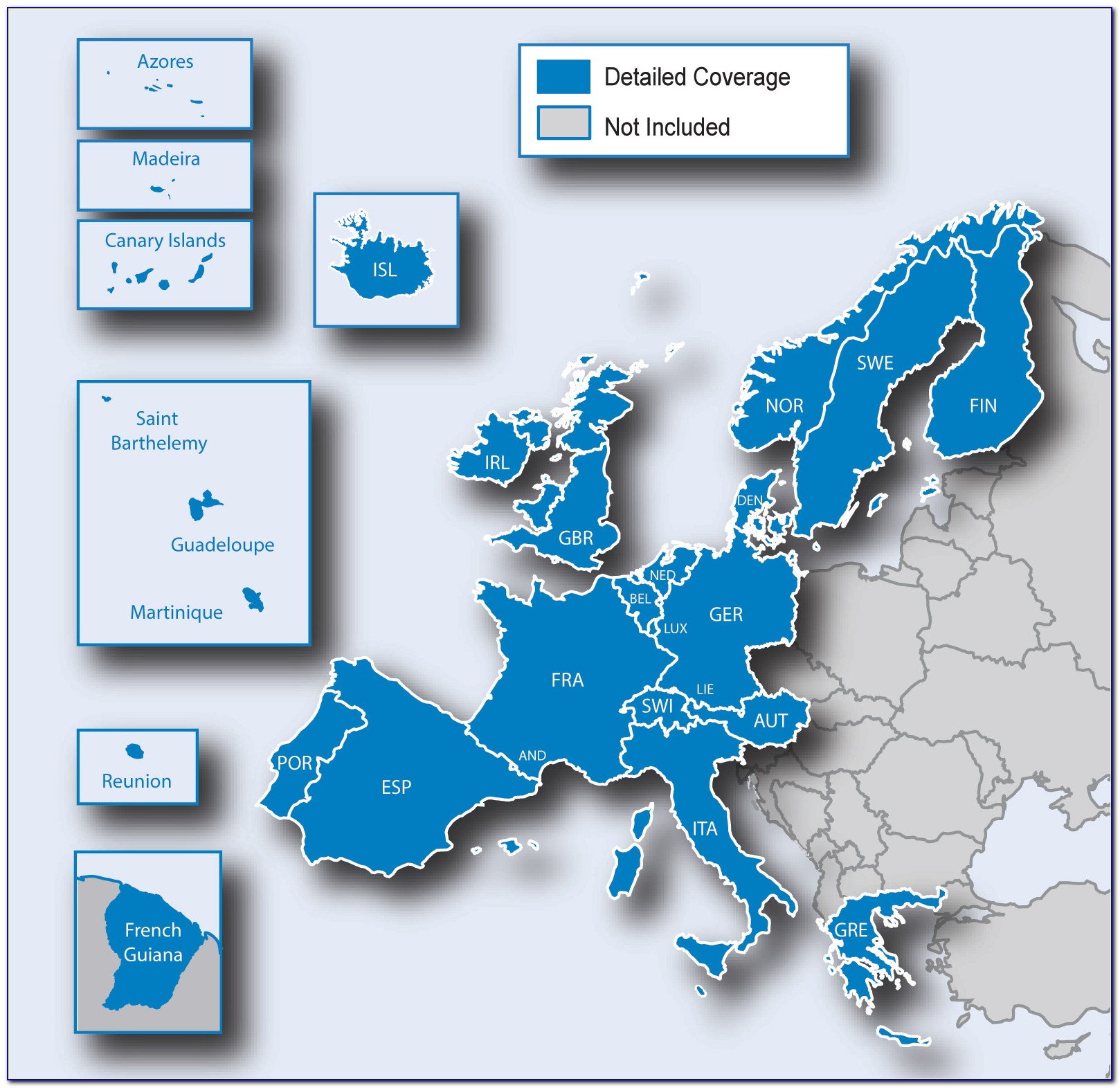 Gps European Maps Preloaded