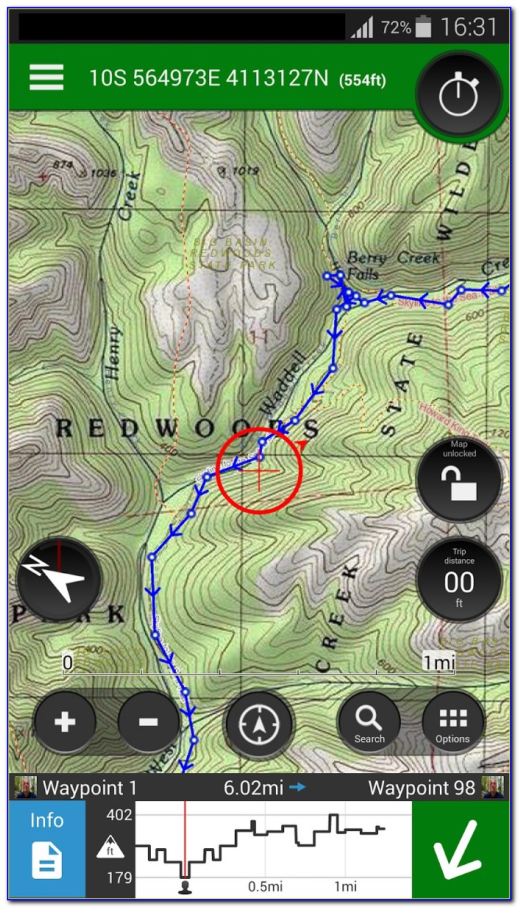 Gps Hiking Trail Maps