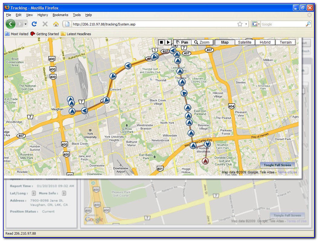 Gps Tracker Maps Google