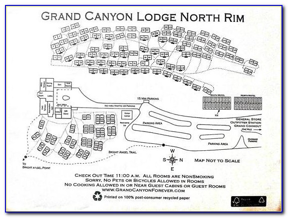 Grand Canyon Maswik Lodge Map