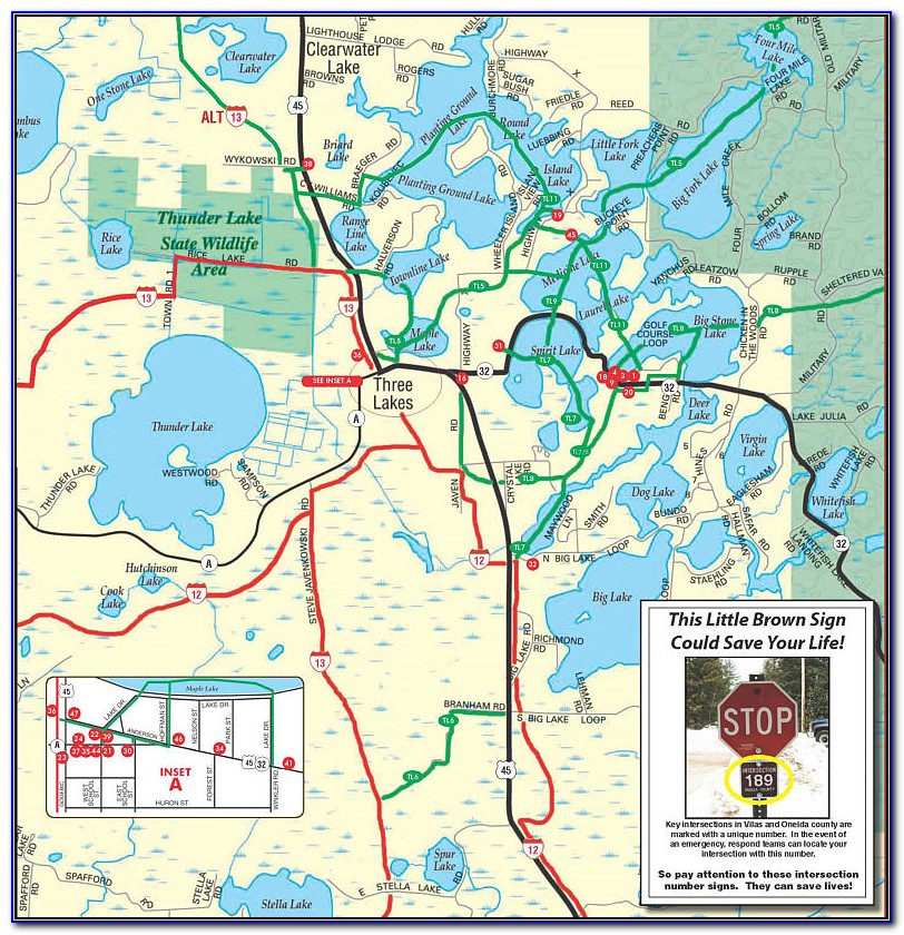 Hayward Wi Snowmobile Trail Map