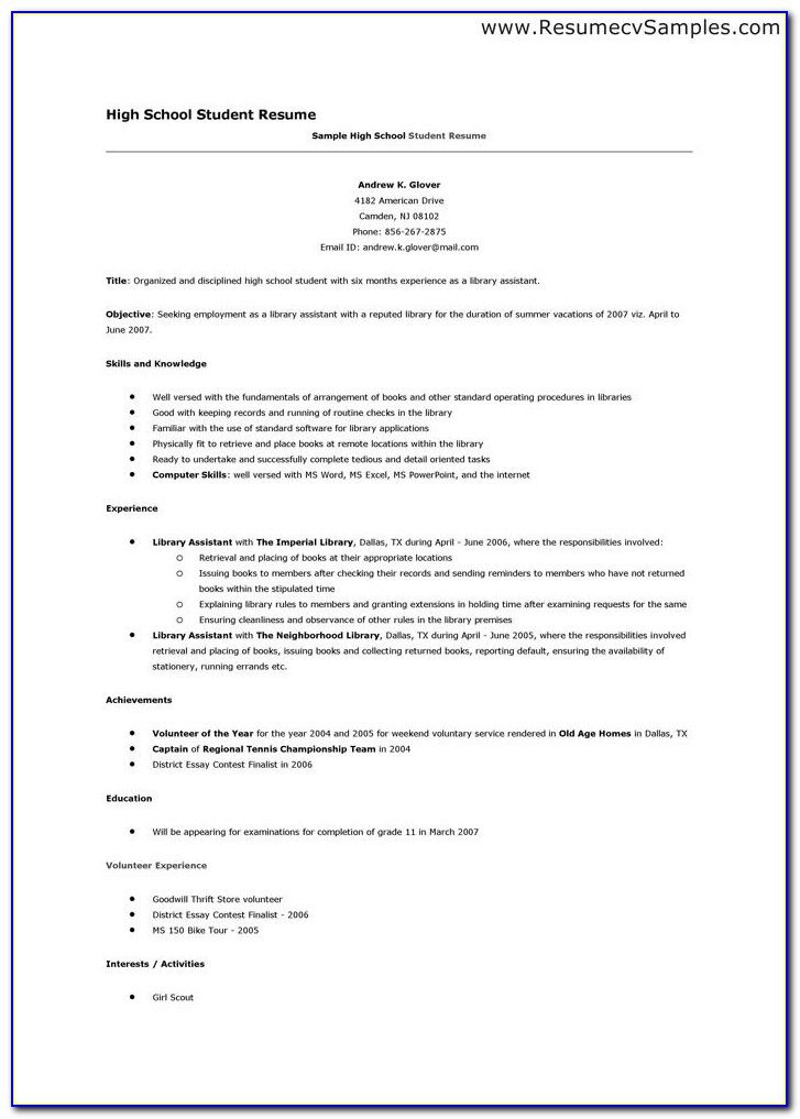 4210 Best Images About Resume Job On Pinterest | Resume Builder Intended For High School Resume Builder