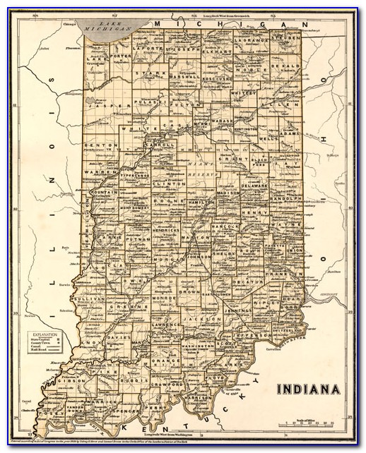 Historic Indiana Plat Maps