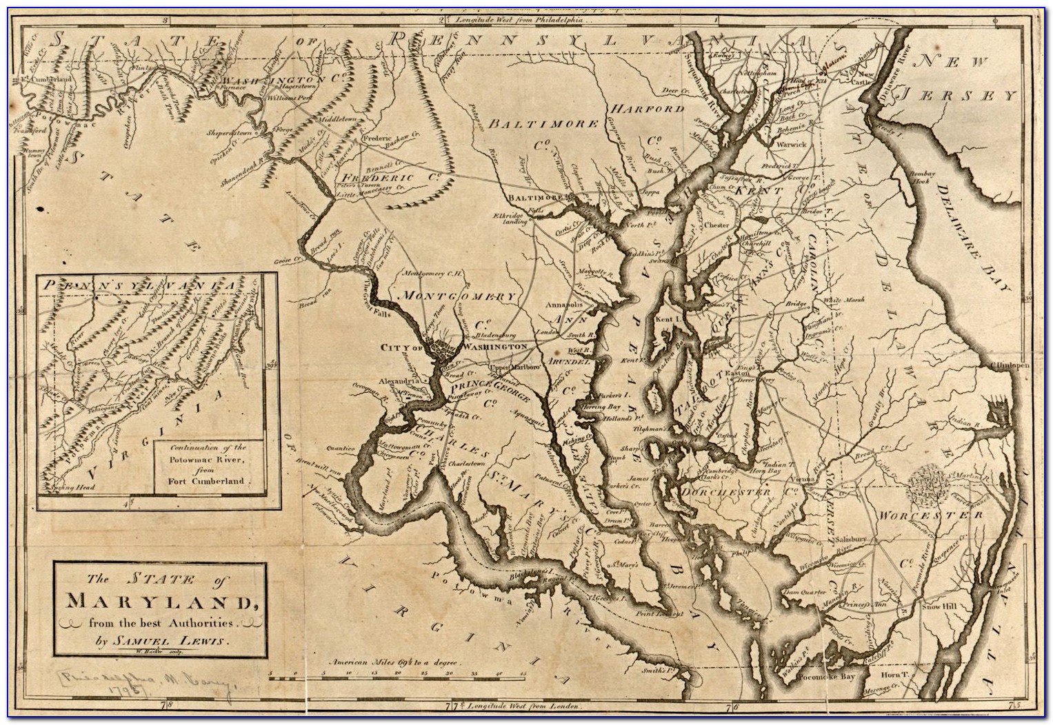 Historic Maps Of Maryland