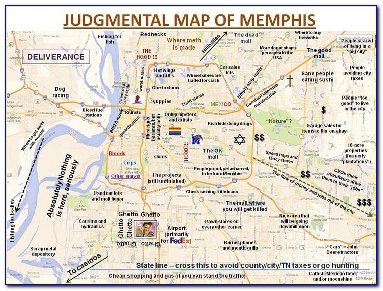 Historic Maps Of Memphis Tn