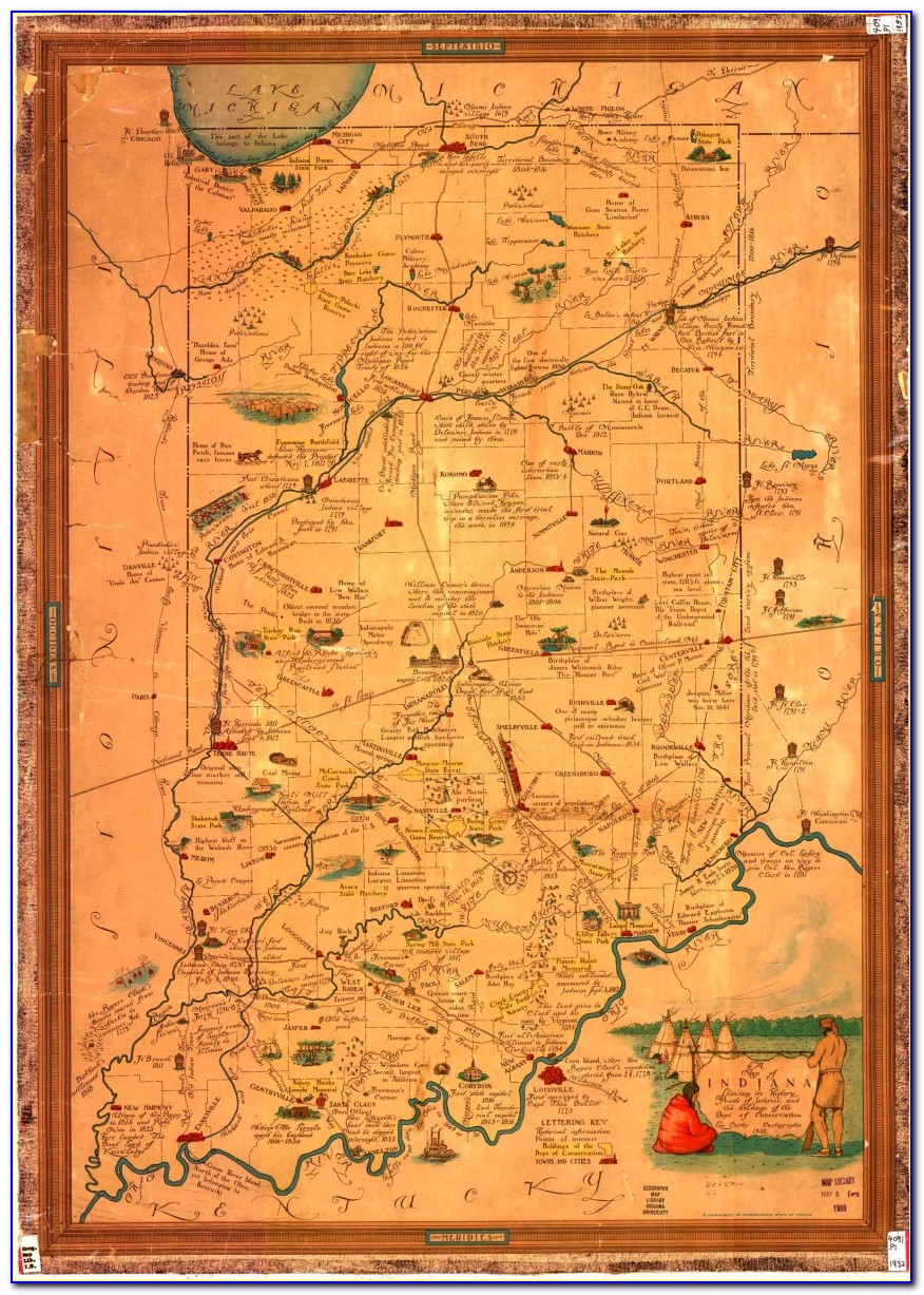 Historic Topographic Maps Indiana