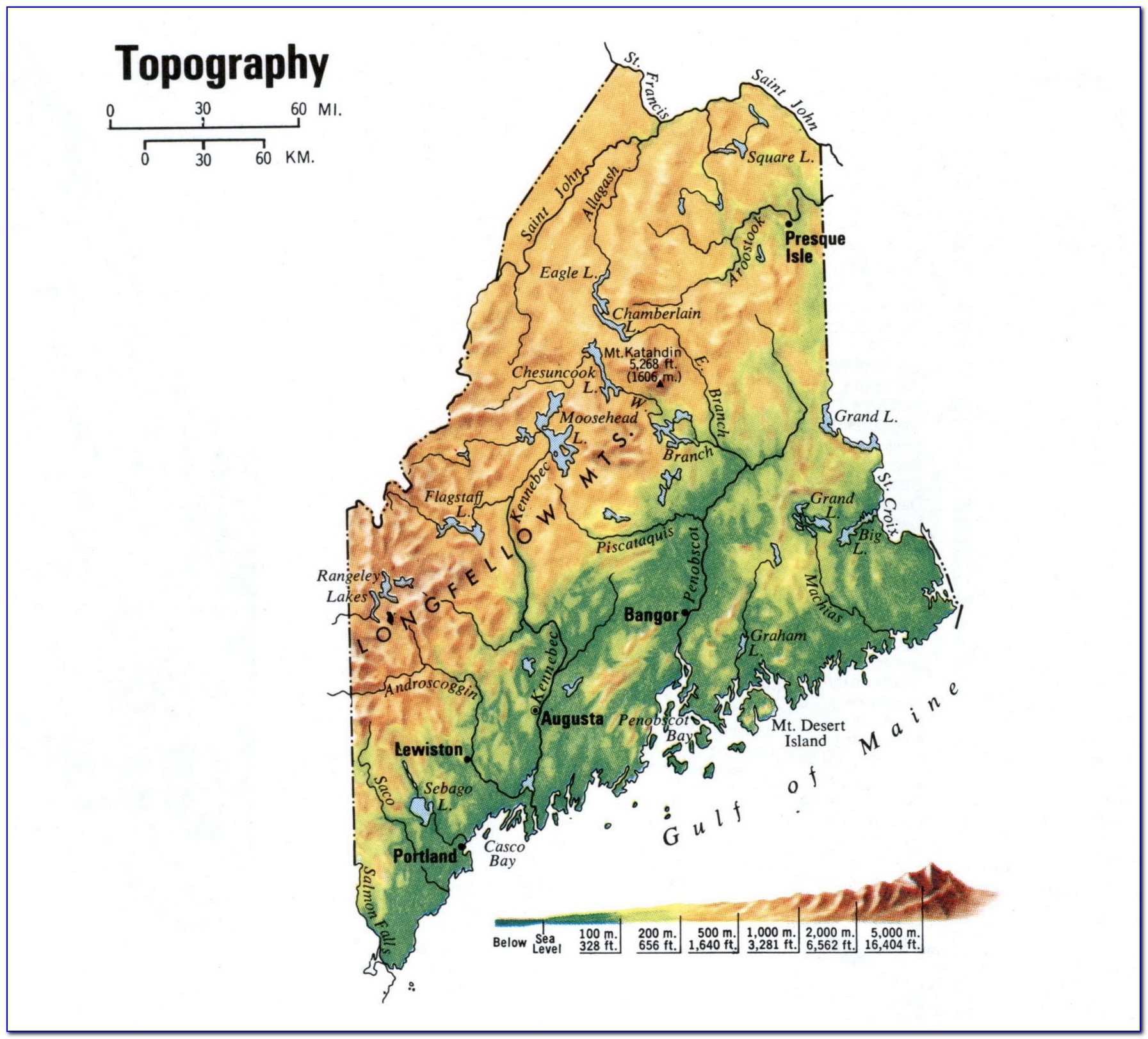 Historic Topographic Maps Maine