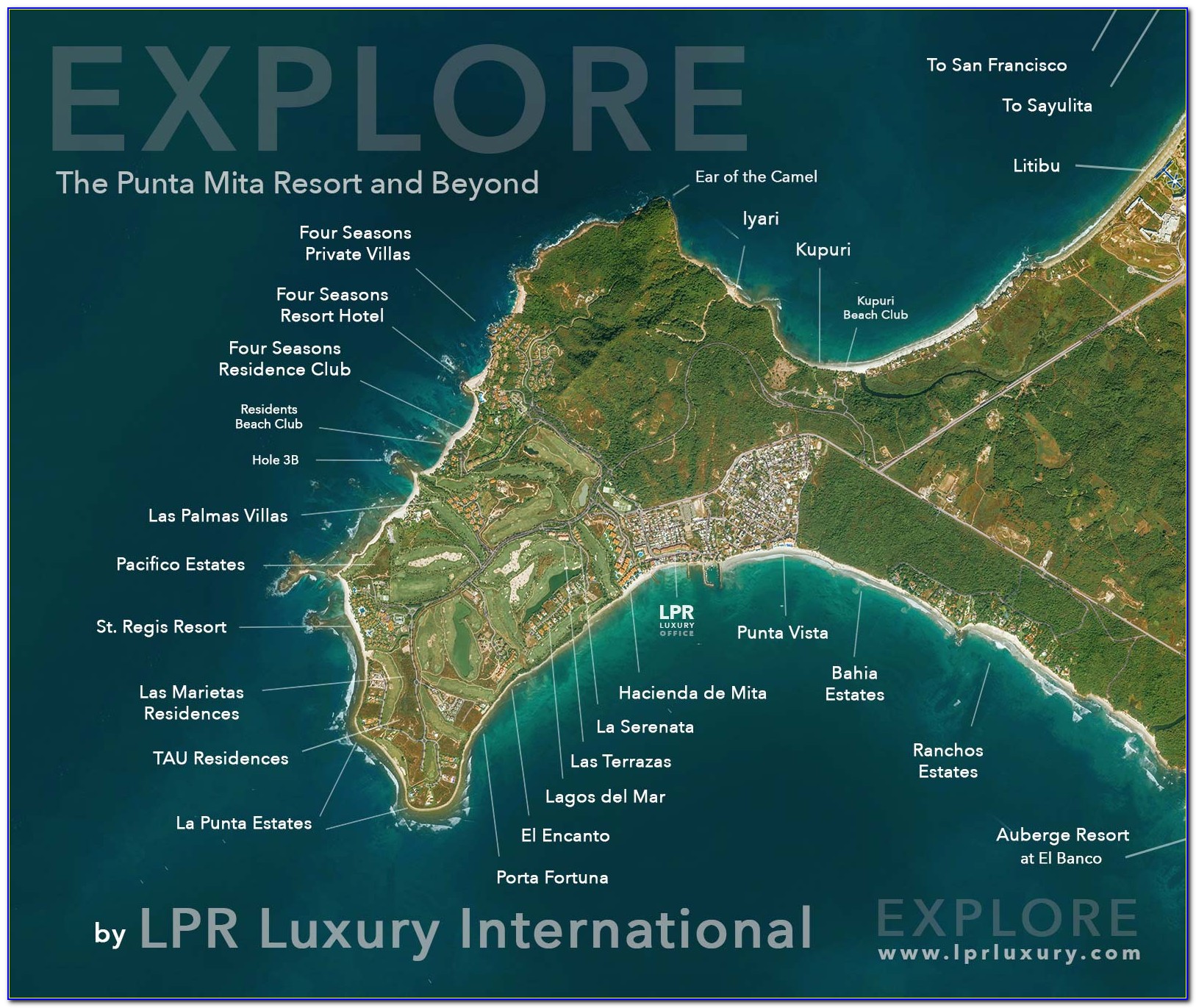Iberostar Punta Mita Resort Map