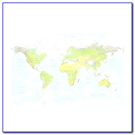 Ikea Premiar Picture World Map Wall Decoration With Frame