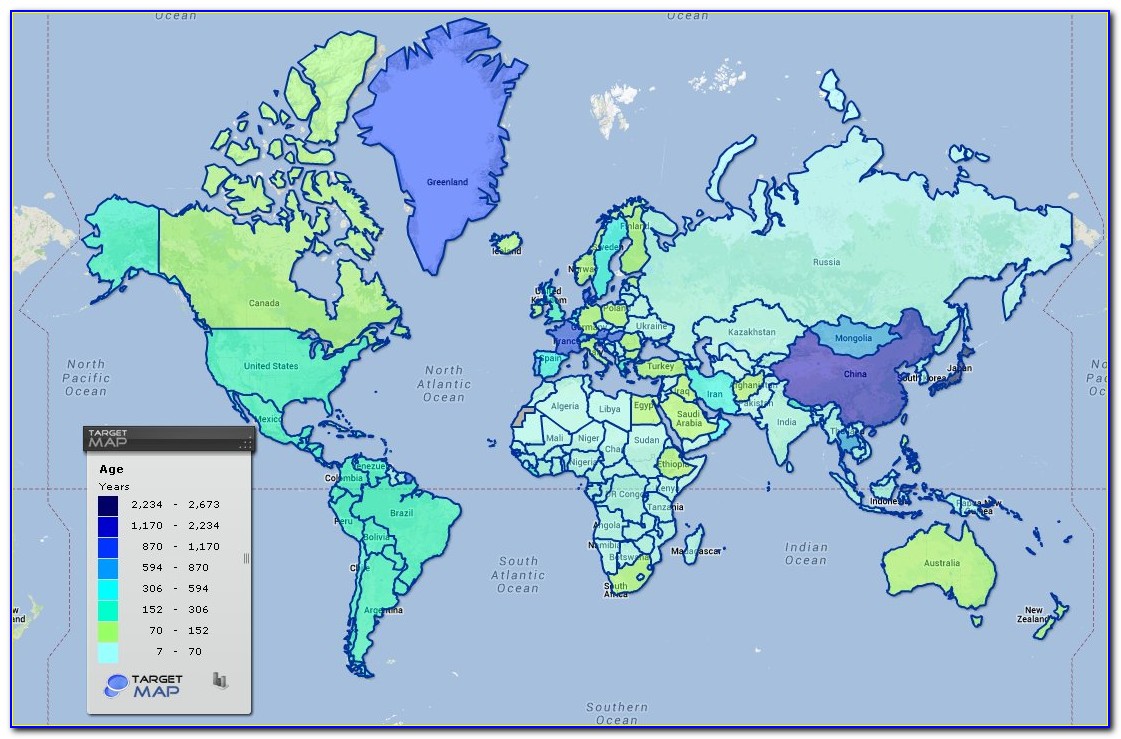 Interactive World Map Highlight Countries On Mouseover