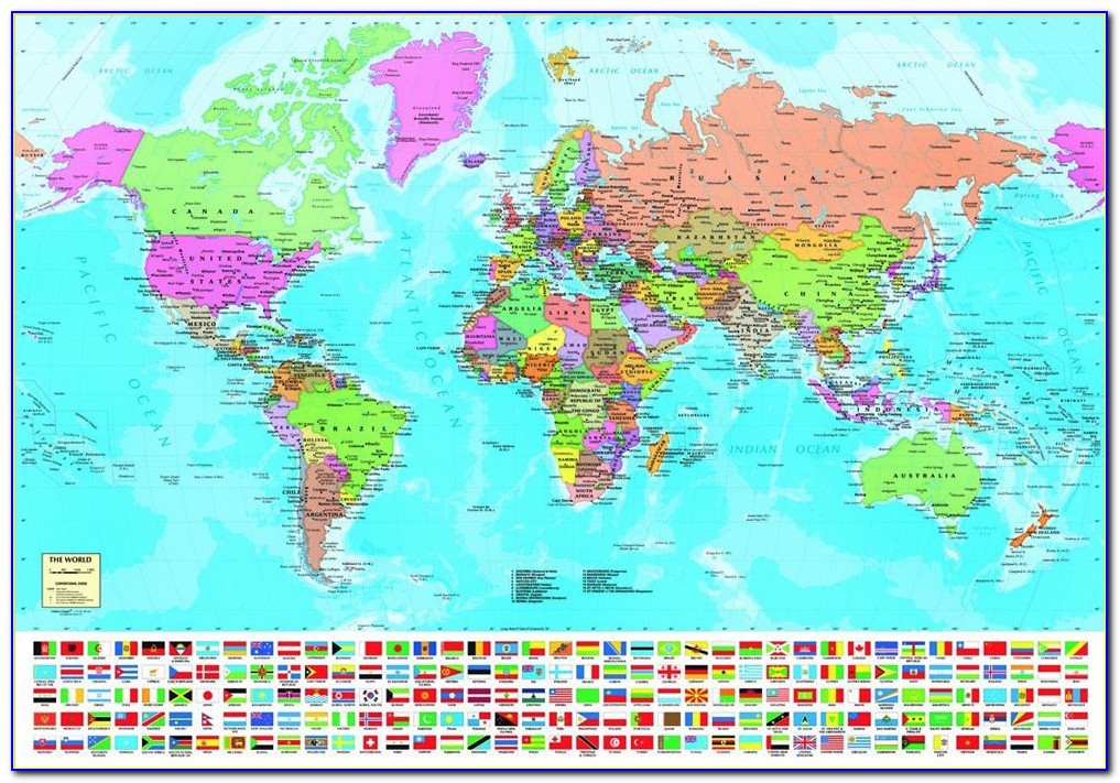 Jigsaw Puzzle Map Of The World
