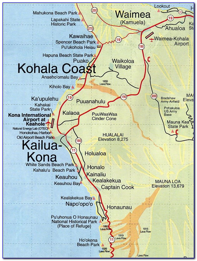 Kona Coast Resort Ii Map