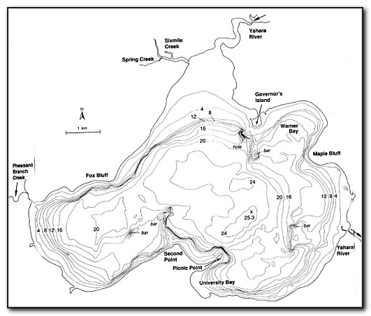Lake Mendota Topographic Map