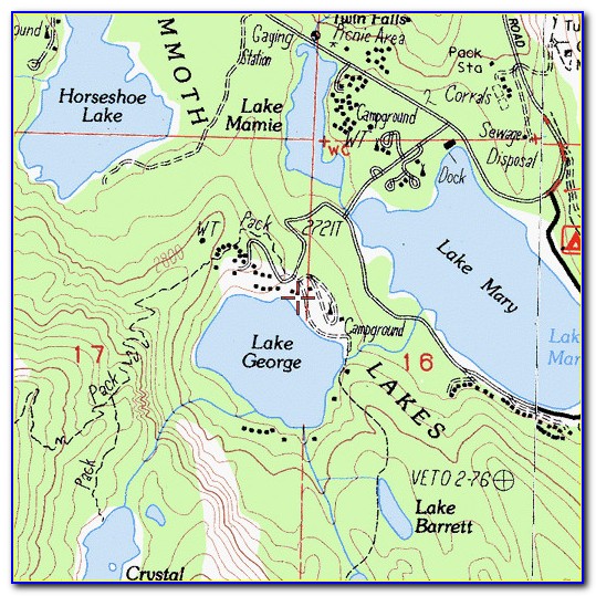 Lake Walter F George Topo Map