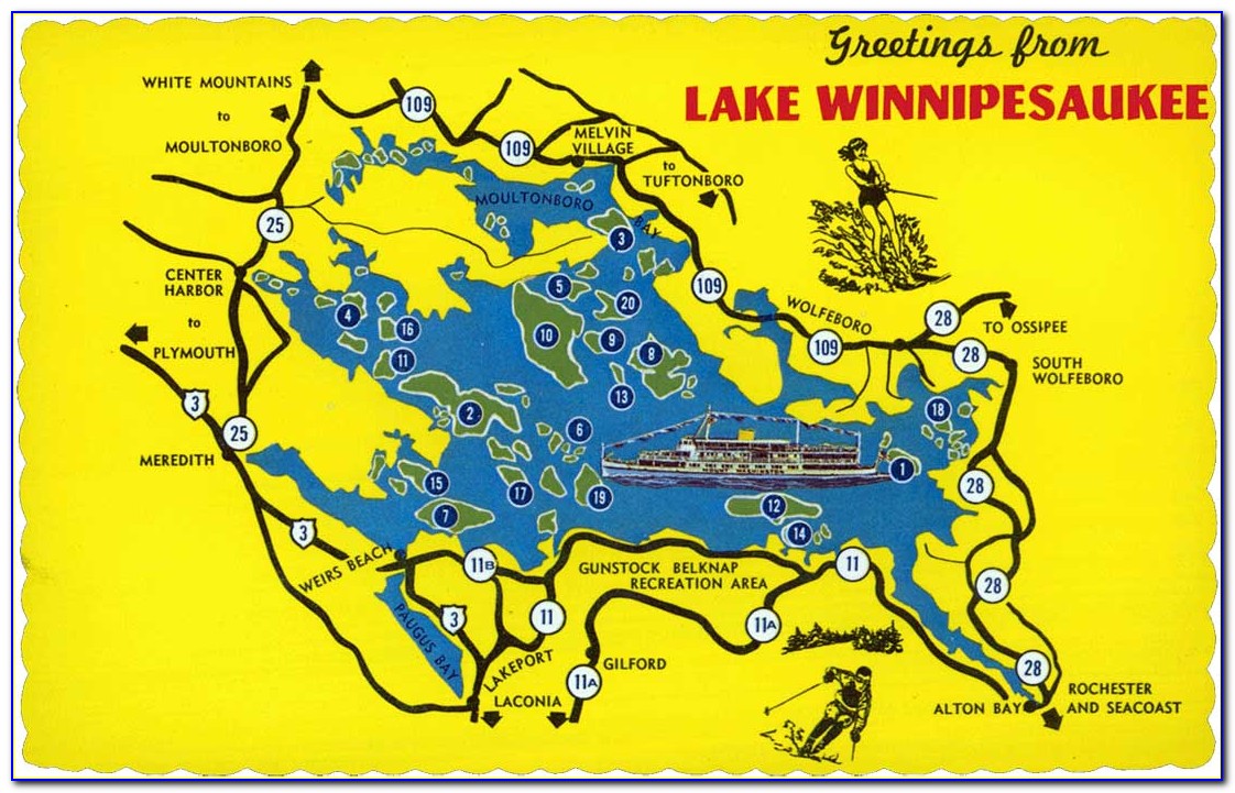 Lake Winnipesaukee Maps
