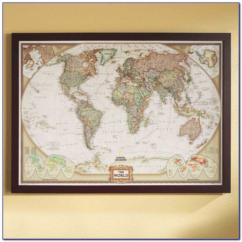 World Map Art Society6 Fresh Map Framed Art Prints Society6 And ... With Framed World Map
