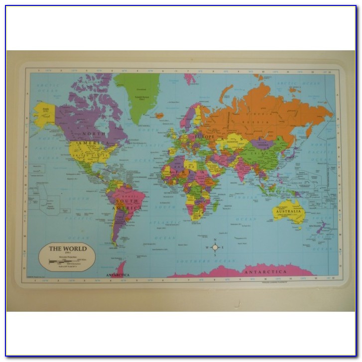 Little Wigwam World Map Placemat
