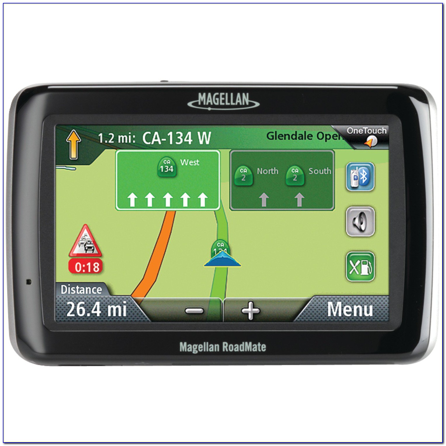 Magellan Roadmate 5 Touchscreen Gps With Lifetime Map Updates