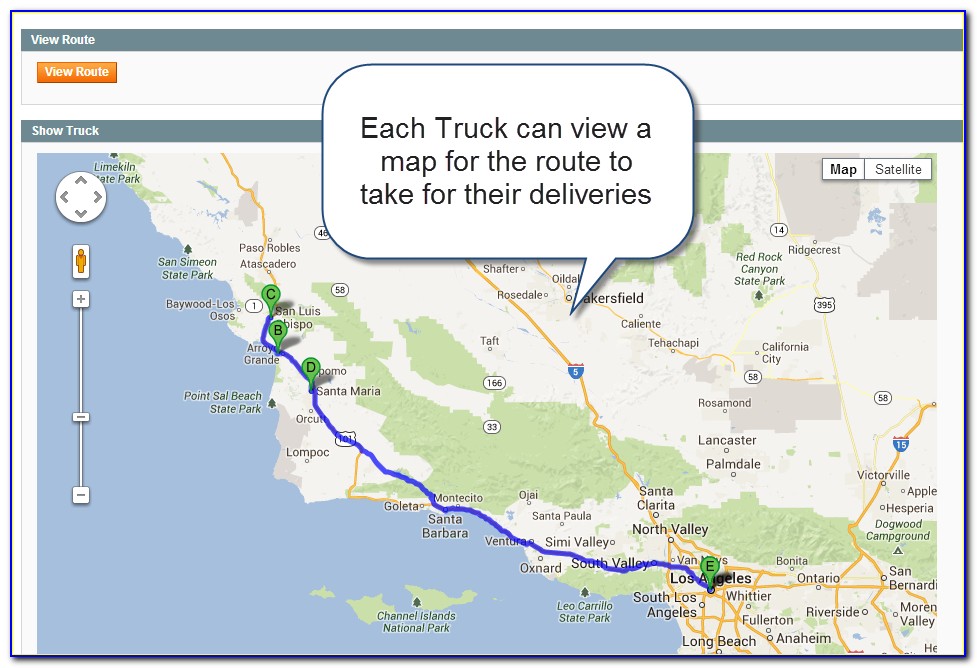 Map App For Truckers