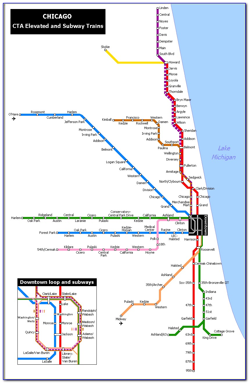Map Chicago Transit Authority