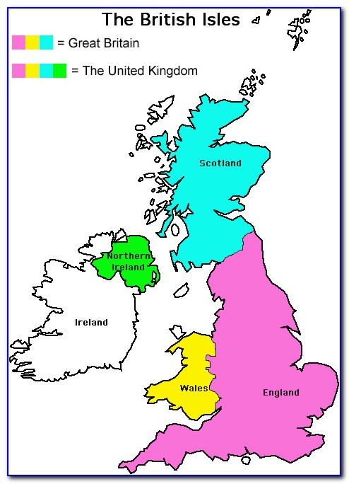 Map Of British Isles And Scandinavia