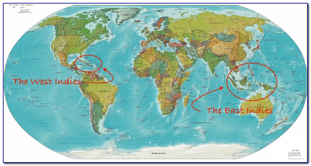 Map Of East Indies Islands
