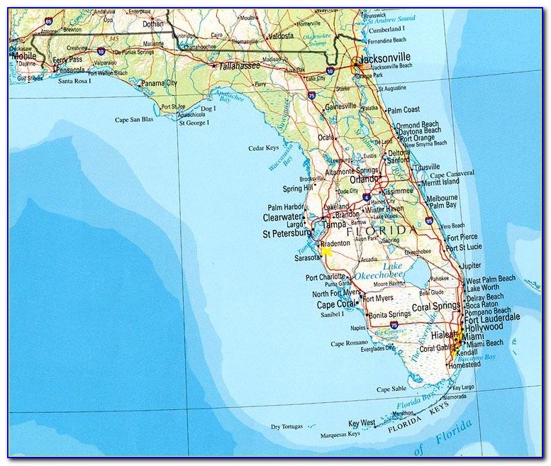 Map Of Florida Gulf Coast Islands