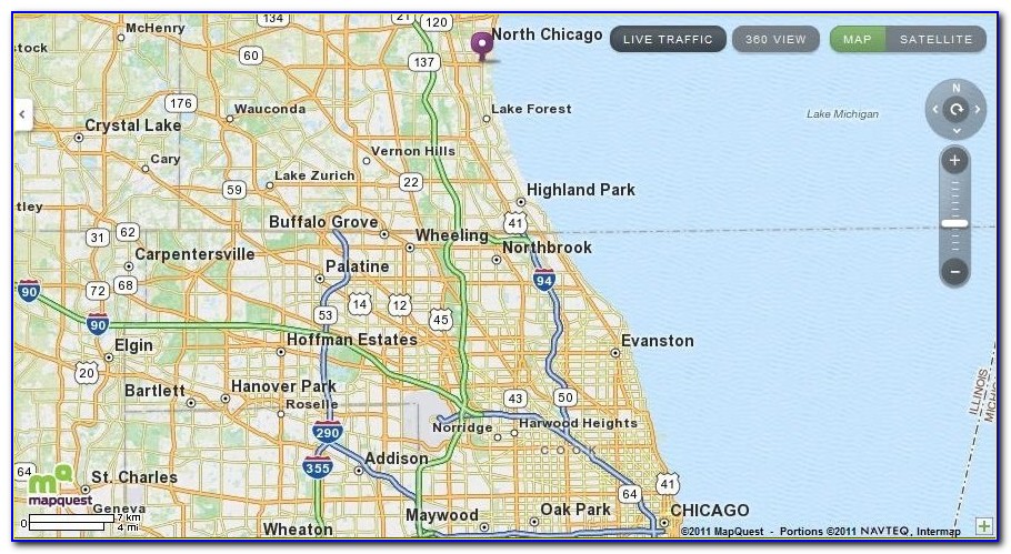 Map Of Great Lakes Il