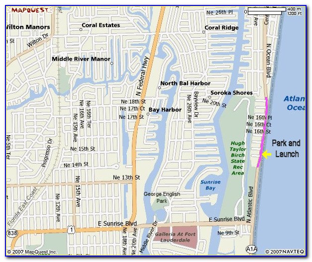 Map Of Hilton Hotels In Fort Lauderdale