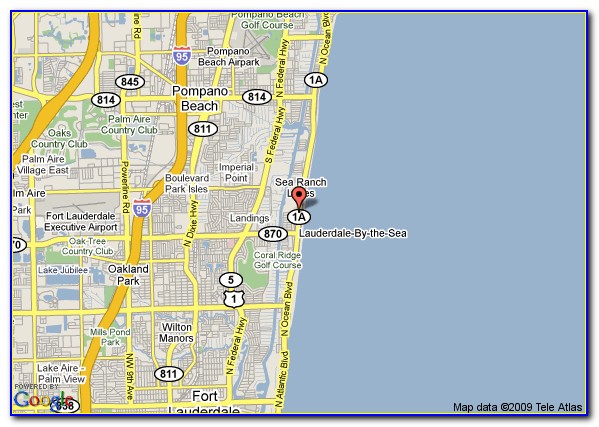 Map Of Hotels In Ft Lauderdale Florida