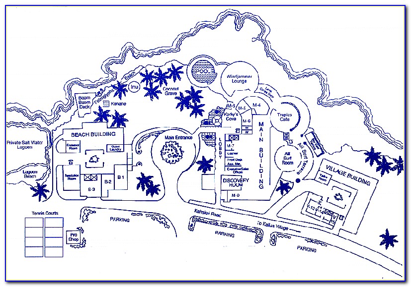 Map Of Hotels Near Kona Hawaii