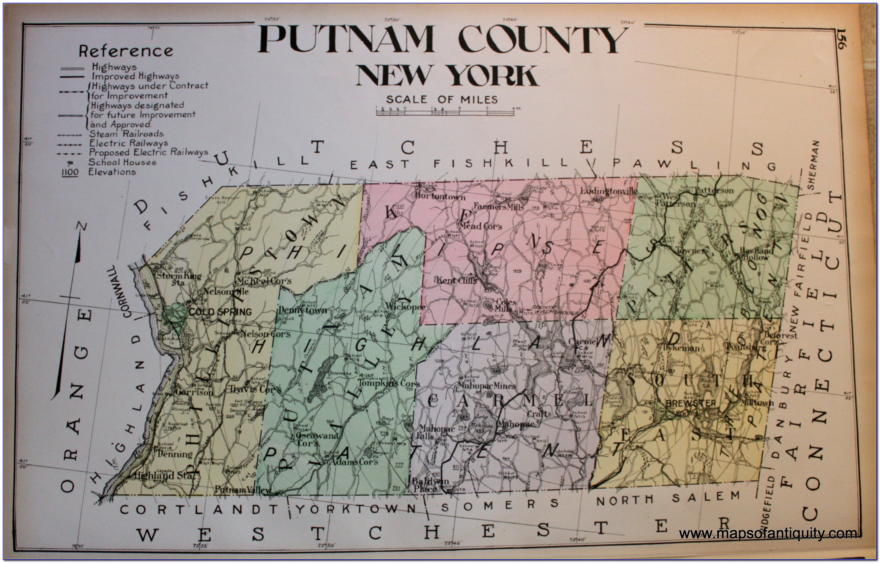 Map Of Putnam County Tennessee