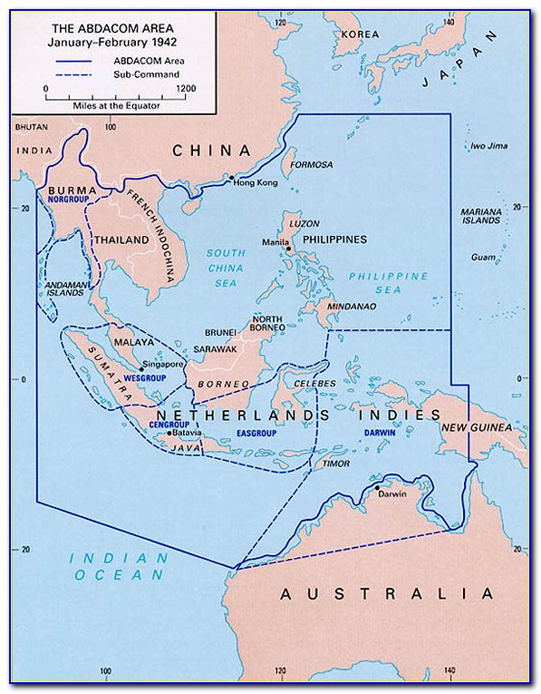 Map Of The East Indies