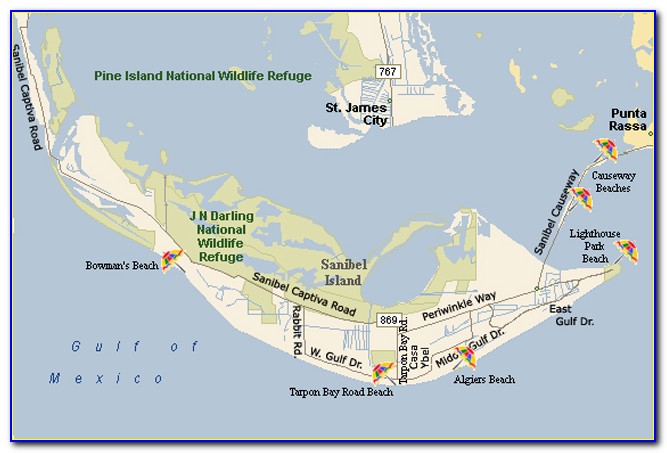Mapquest Sanibel Island Florida