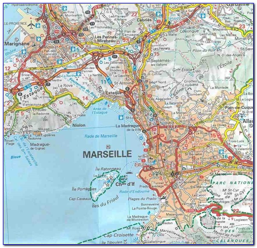 Michelin Map Provence 527