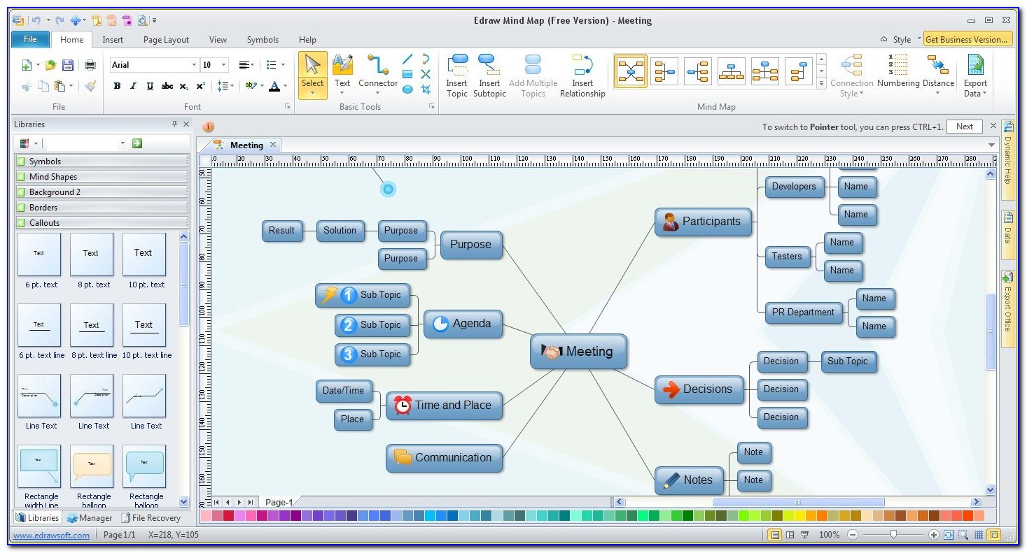 Mind Map Mind Mapping Software