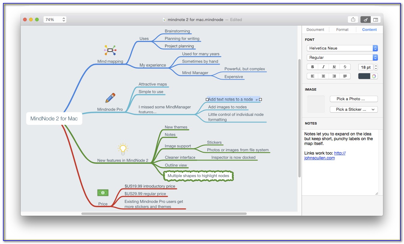 Mind Mapping App For Mac