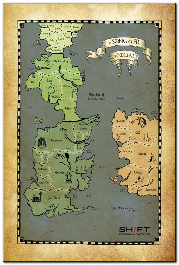 Minecraft Game Of Thrones Wall Map