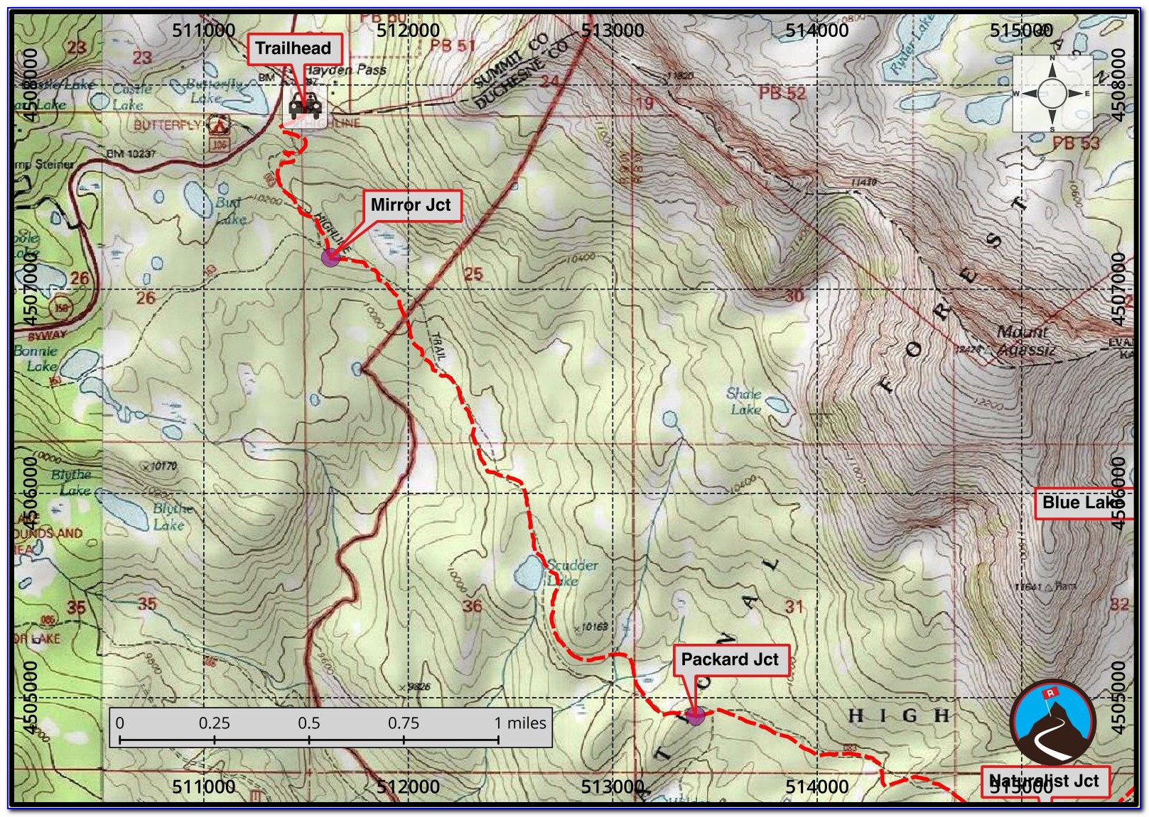 Moab Utah Hiking Maps