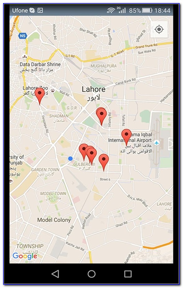 Mobile Phone Tracker With Google Maps