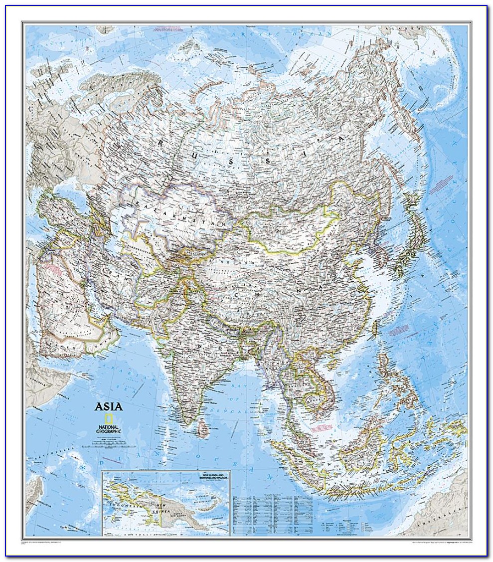 National Geographic Classic World Map
