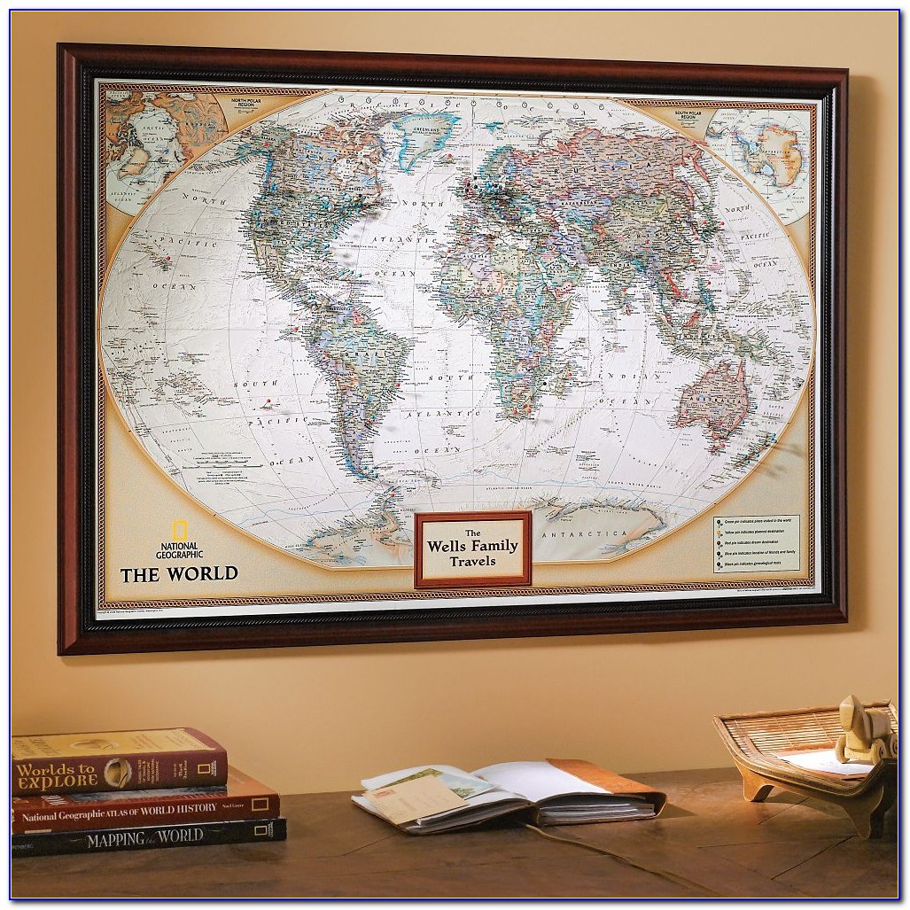 National Geographic Personalized Map