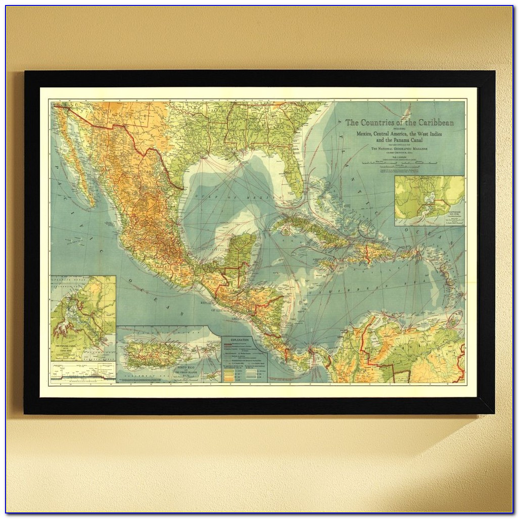 National Geographic Personalized World Map