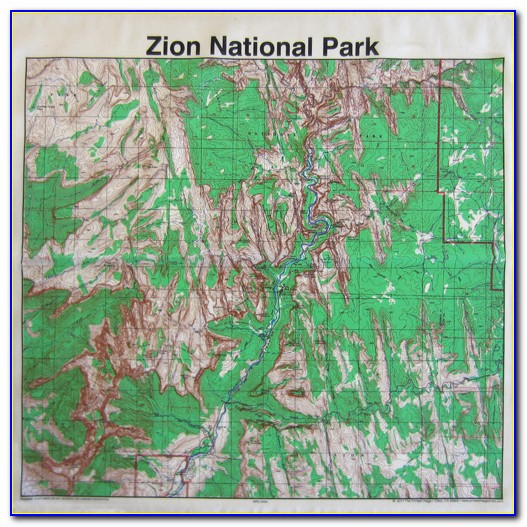 National Park Map Bandanas