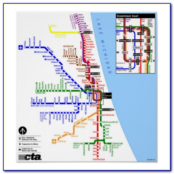 Nyc Mta Subway Map Poster