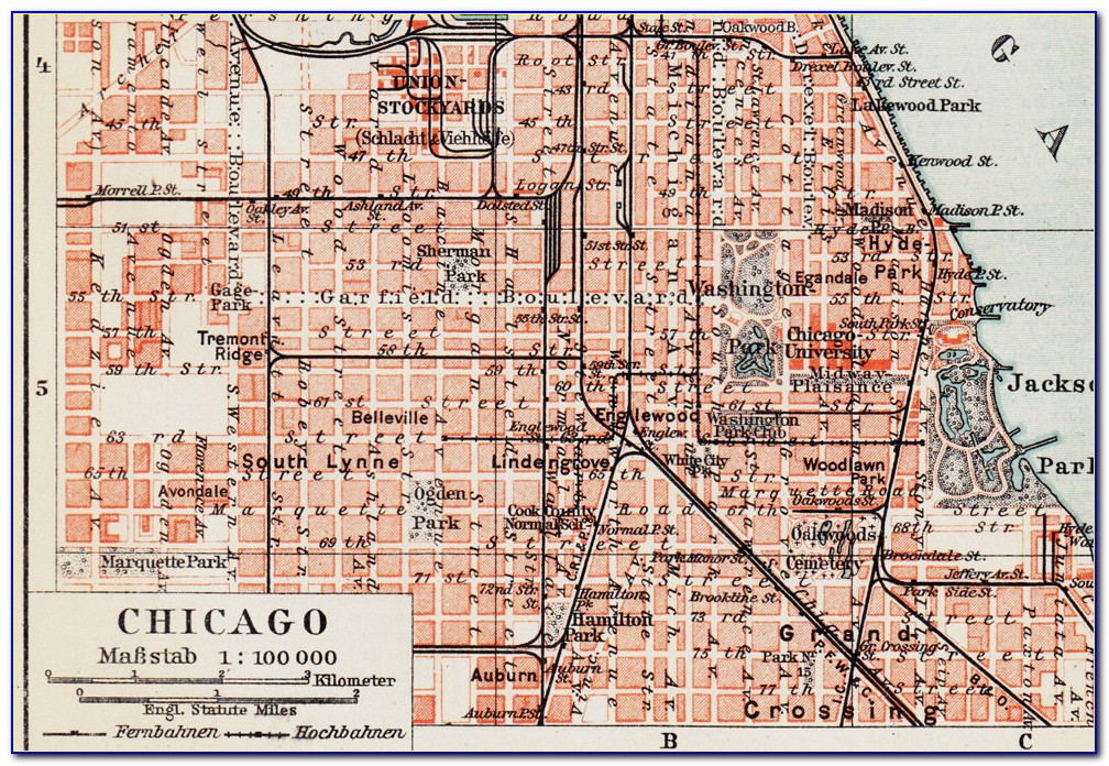 Old Chicago Street Maps