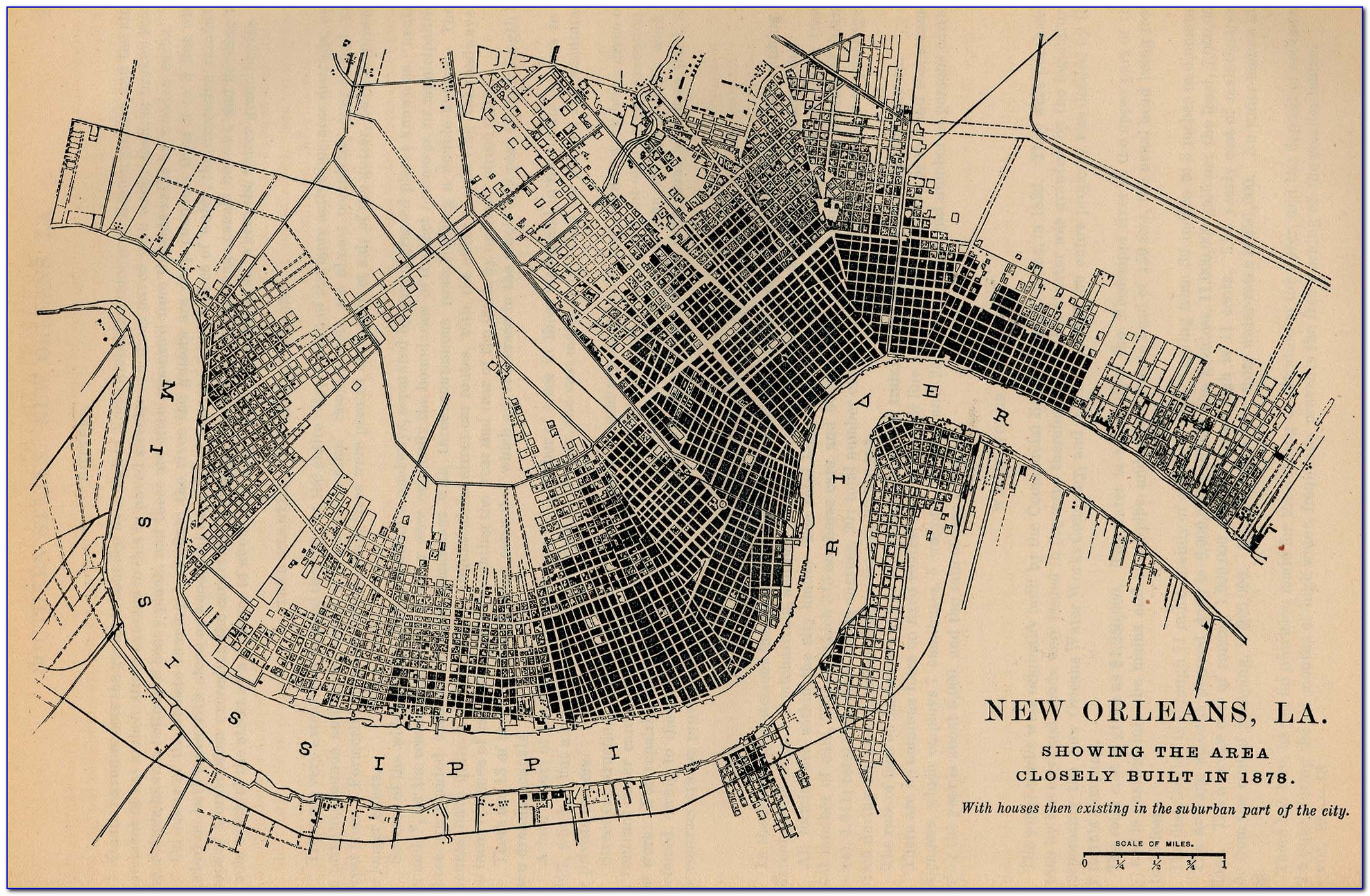 Old Maps Of New Orleans