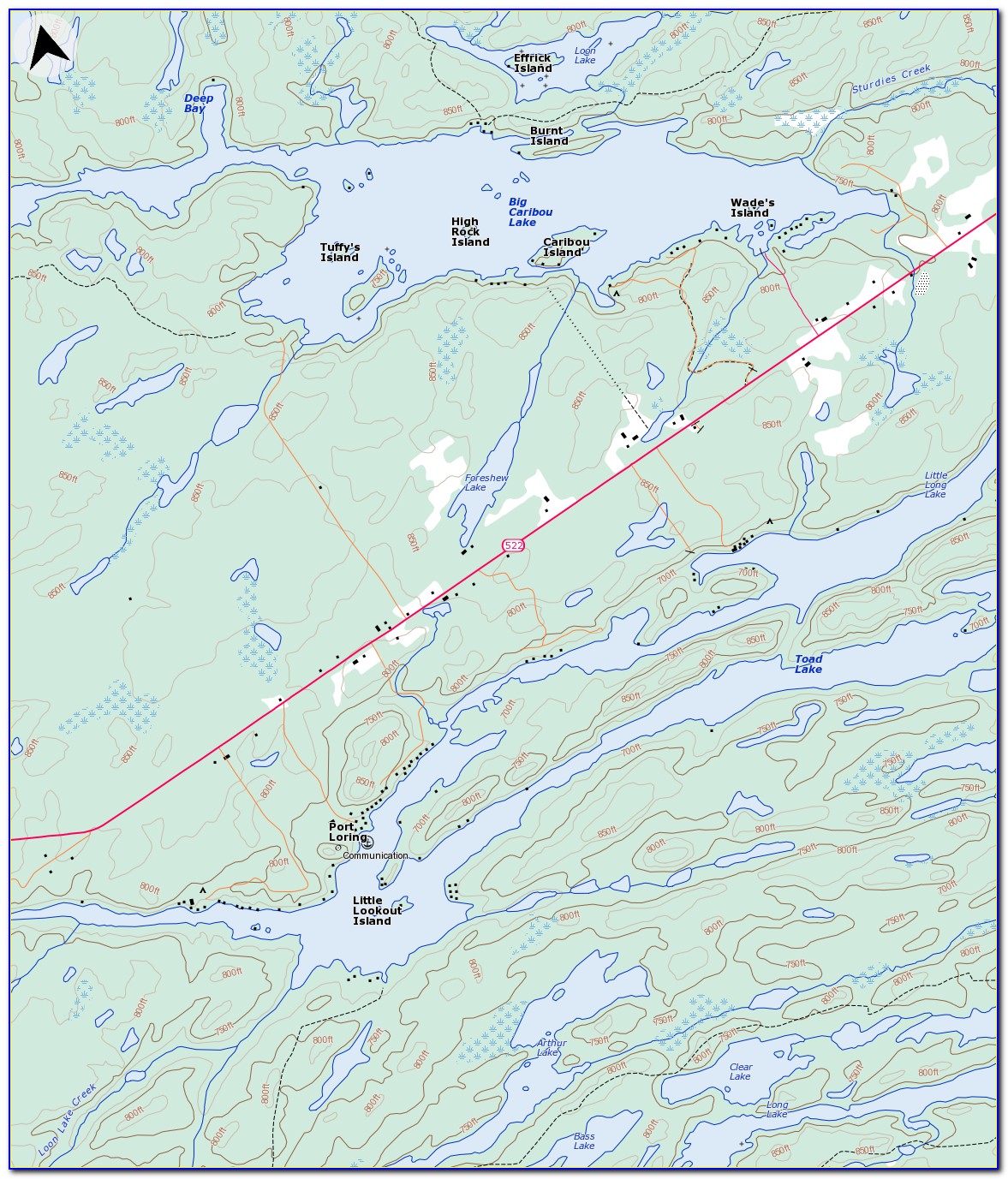 Ontario Fly Fishing Maps Saugeen River