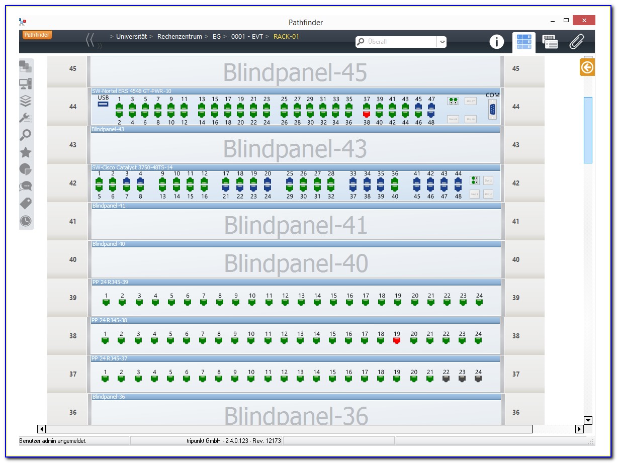 Patch Panel Mapping Software